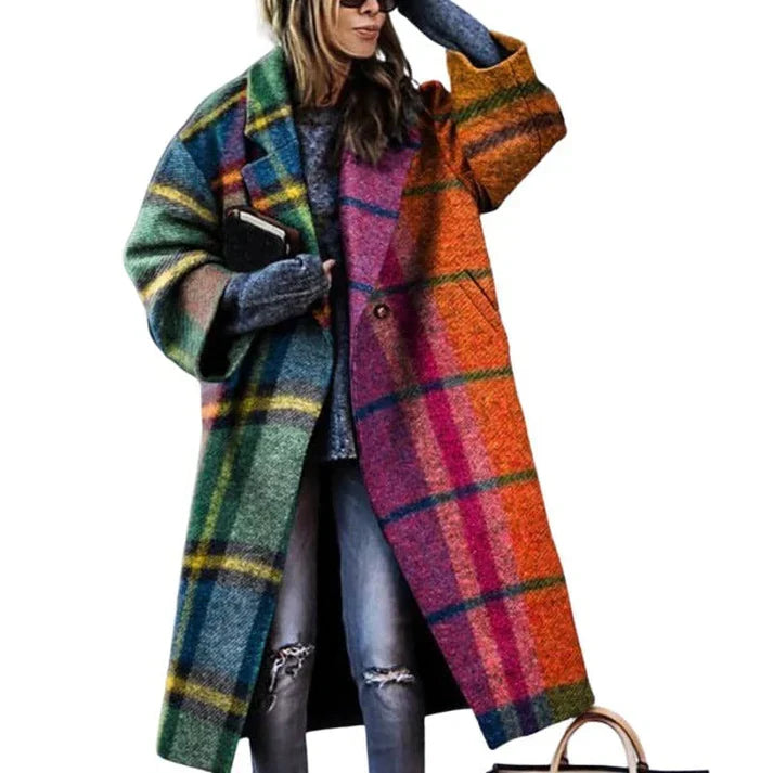 Women's Stylish Long Wool Coat