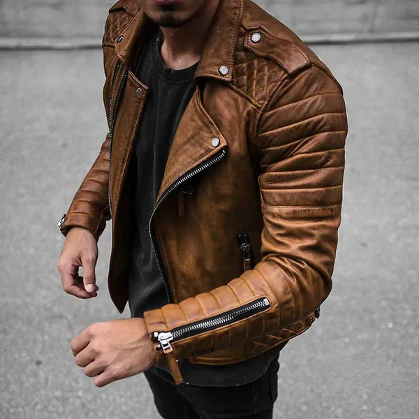 Men's Genuine Leather Jacket