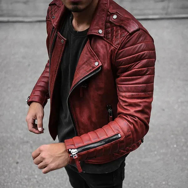 Men's Genuine Leather Jacket